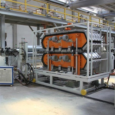 PVC-Profil-Verdrängungs-Maschine ASA-PMMA runzelte Dach-Plastikprofil-Verdrängungs-Maschine